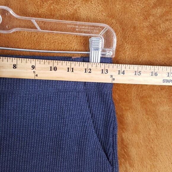 LUNYA Womens Pants Small Blue Pull On RESTORE Thermal High Rise Leggings Lounge - Picture 5 of 10